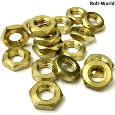 SOLID BRASS FULL NUTS , HALF