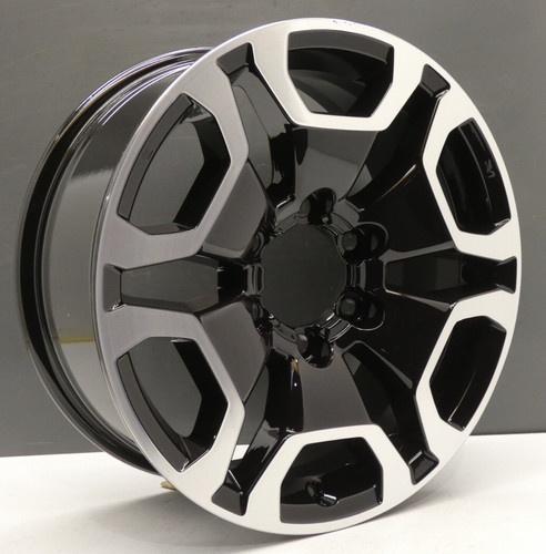 Toyota hilux genuine black - 18",