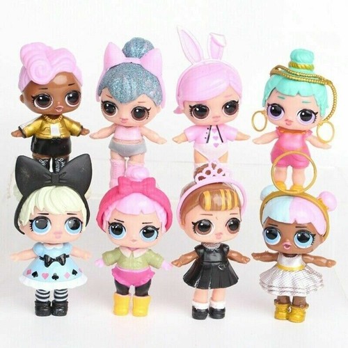 Set 8 pcs lol dolls - set, of