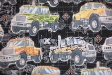 Big Rig Valance Semitruck