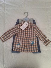 M&S Peter Rabbit Baby Boys Outfit 6-9 Months Shirt And Trousers BNWT