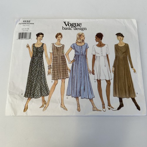 Vogue 1532 sewing pattern - vogue,