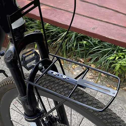 Bicycle front fork rack bike - rack,