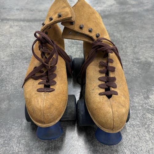 Vntg riedell 130m suede - riedell, roller