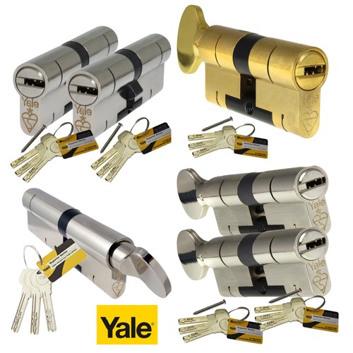 Yale cylinder door lock - door,