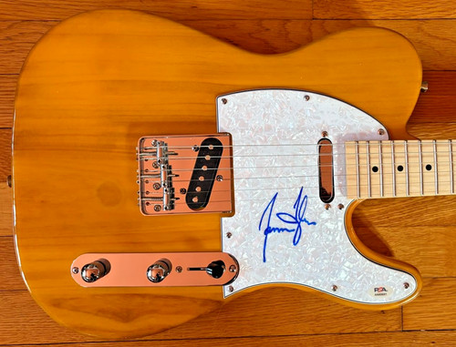 James taylor signed telecaster - james,