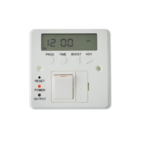 Digital fused spur timer wall - timer,