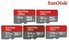 SanDisk Ultra Micro SD 32GB 64GB 128GB Class 10 SDHC SDXC Memory Card Imagemate