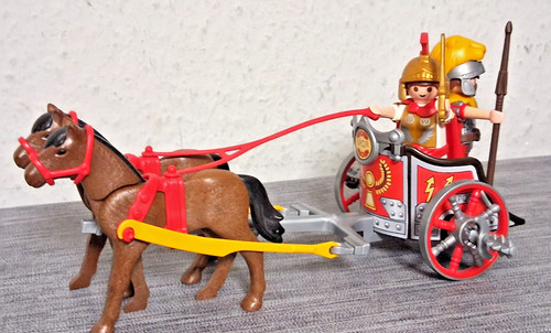 Playmobil roman chariot caesar - roman,