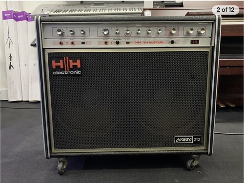 Vintage musician reverb - hh,