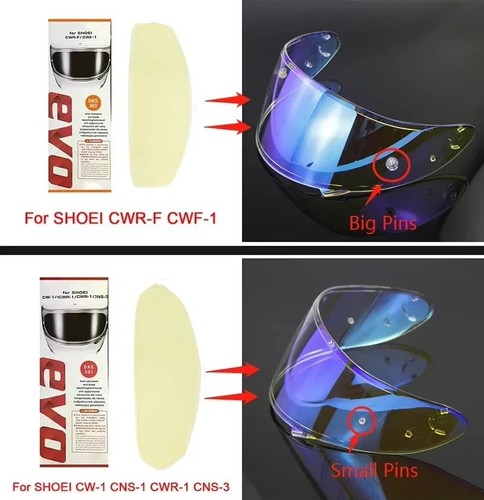 Shoei clear pinlock insert for - pinlock,