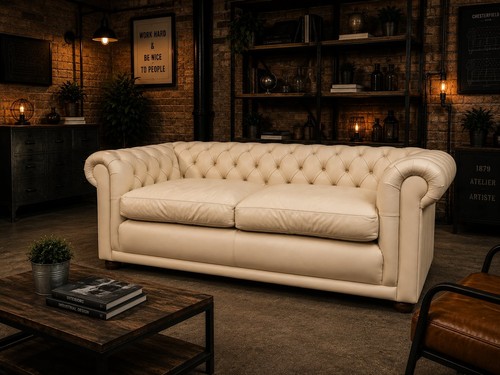 Chesterfield seat sofa - chesterfield, in