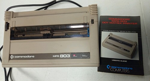 Commodore mps 803 - 803, dot