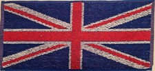 Union Jack Flag Cotton Bar Towel 500mm x 225mm