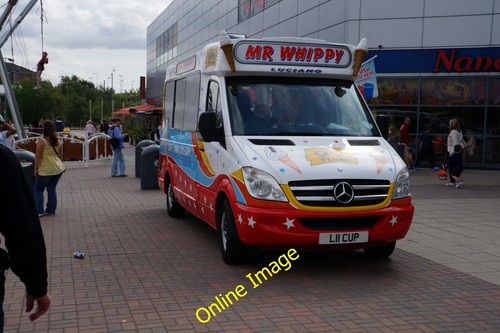 Photo 6x4 ice cream van - 6x4,