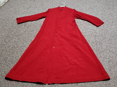 Vintage used red cassock h - vintage,