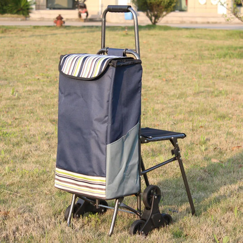 Foldable shopping cart with - foldable,