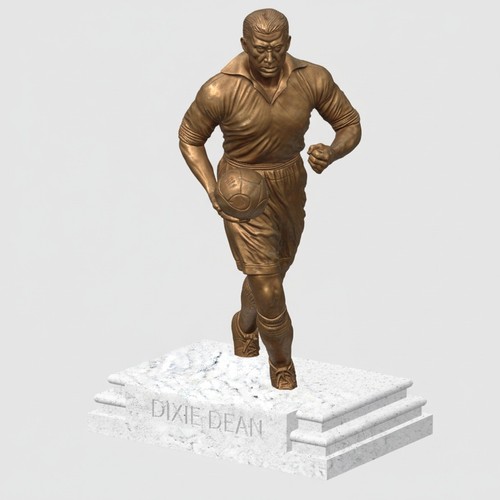 Dixie dean everton statue - dixie,