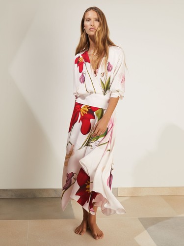 Reiss womens ivory floral - reiss,