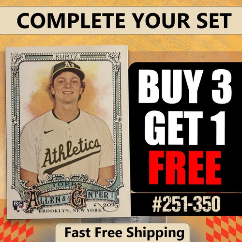 2025 topps allen ginter - topps, &