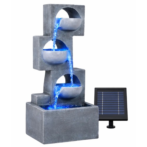 Solar powered geometric steps - powered,