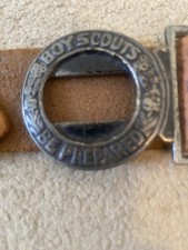 Boy Scout Vintage Leather Belt
