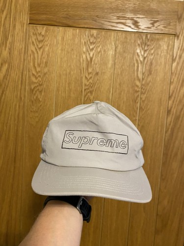 Supreme kaws box logo - camp, cap