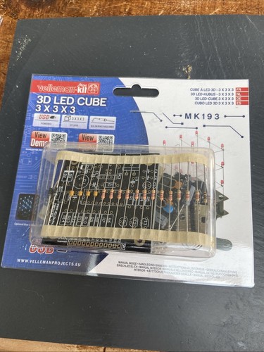 Velleman kit led cube - velleman, 3