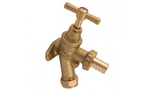 Outside garden tap with built - garden,