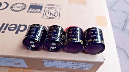 4pcs new kendeil 6800uf - new,