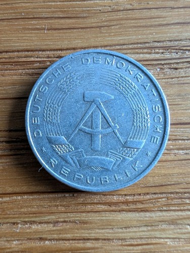 East germany pfennig coin - east,
