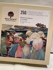 Wentworth Wooden Jigsaw Puzzle 250 Pieces Women From Valencia On The Beach