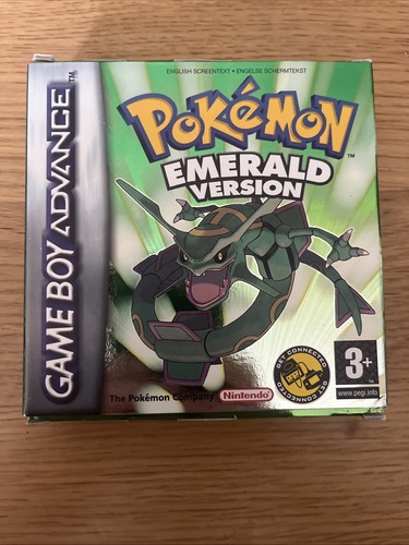 Pokemon emerald version boxed - emerald,