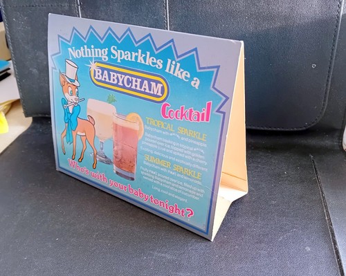 Babycham rare display tent - -,
