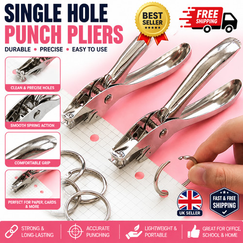 Hole punch metal hand - hand, one