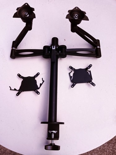 Dual monitor desk - monitor, mount