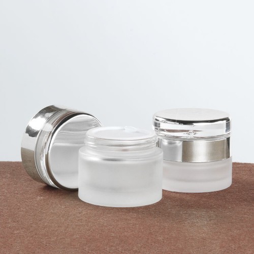 Empty glass jar for - glass,