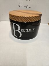 Bright Red The Old Pottery Company Biscuits Barrel/Container/Storage