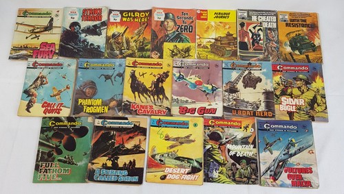 Job lot vintage commando - lot, 19