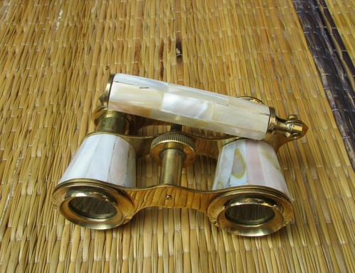 Brass antique binocular - brass,