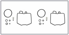 2x Carburettor Repair Kit For