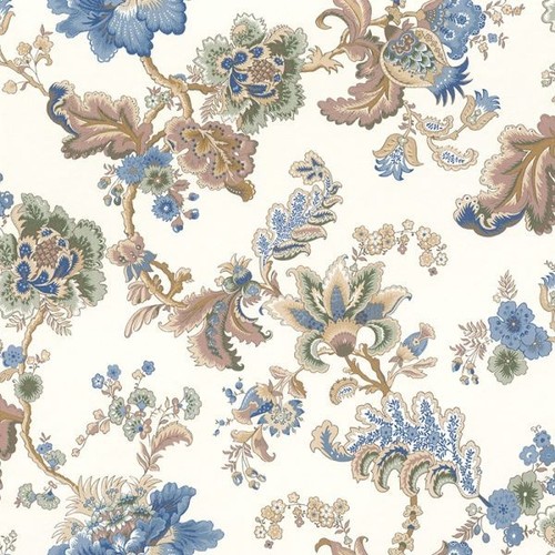 Rasch large flowers beige - rasch,