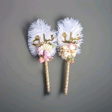 Nikka Luxury White Feather Nikkah Pen for Wedding Ceremonies