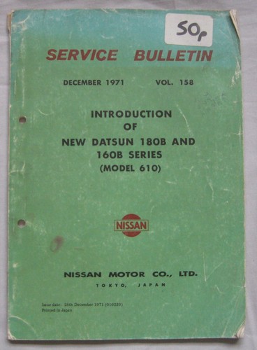December 1971 datsun 180b - december, &