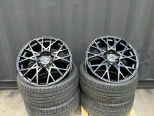 19'' Vw Golf S3 Style Alloy Wheels + TYRES A3 TT Vw Golf MK5 MK6 MK7 Mk8 CADDY