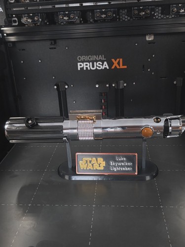 Custom star wars lightsaber - star,