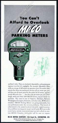 1946 parking meter - mi-co,