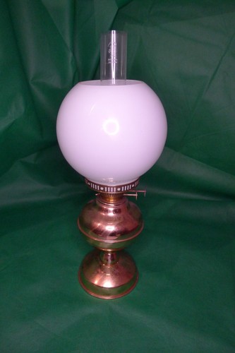 Vintage oil lamp veritas - oil,