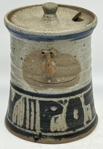 Vintage studio pottery - studio, jar