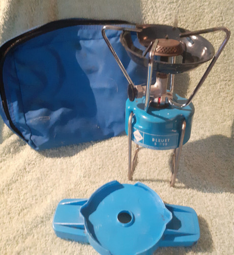Vintage camping gaz bleuet - camping,